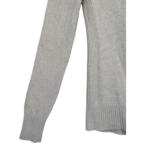 Banana Republic Filpucci Wool Cashmere Sweater Button Up Back V Neck Sz S Tan - Picture 6 of 10